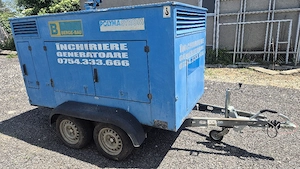 Vand generator 70 kVA, motor Deutz, pe remorca