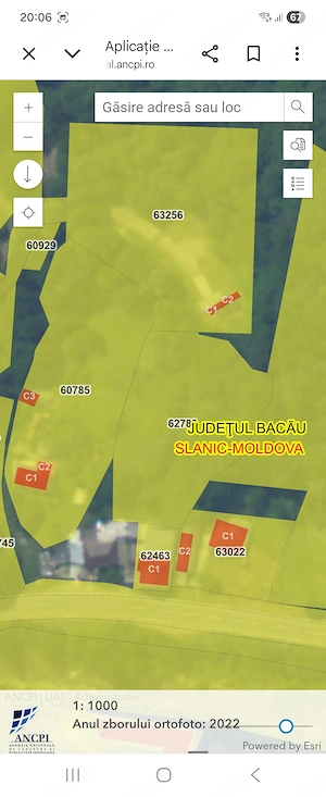 Teren intravilan Slanic Moldova