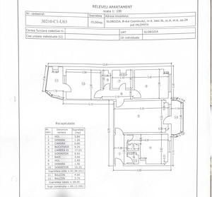 Vând apartament 3 camere  - imagine 3