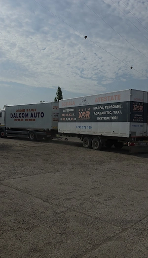 MAN TGA 18.350 + remorcă tandem școală - imagine 4