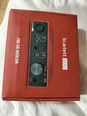 Vand Focusrite Scarlett Solo 3rd Gen 