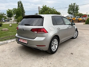 VW Golf 7, 2018, 1.5 TSI EVO, DSG Distronic Navi Parctronic Padele Vopsea Originala, Km Reali - imagine 5