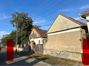 Vand  teren + casa voaiaga Sânlazar (45 km Oradea) 