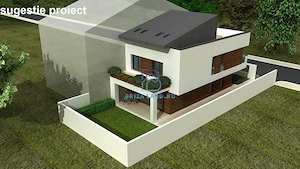 Bucurestii Noi, zona AFICity, teren 360mp, deschidere 12m. - imagine 2