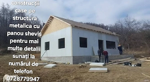 cunstruim case pe structura metalica cu panouri sandwich pentru detalii sunați la numărul de telefon - imagine 2