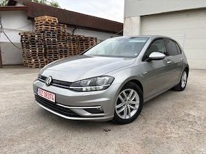 VW Golf 7, 2018, 1.5 TSI EVO, DSG Distronic Navi Parctronic Padele Vopsea Originala, Km Reali - imagine 4