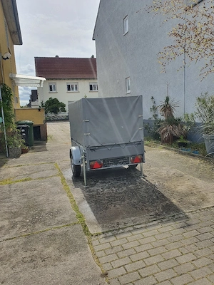 Remorca Stema 750kg cu prelata inalta - imagine 2