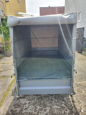 Remorca Stema 750kg cu prelata inalta - imagine 3