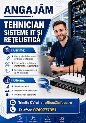 Tehnician sisteme IT si retealistica