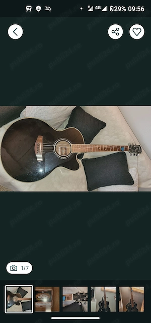 Chitara Yamaha Compass CPX700BL Electroacustica