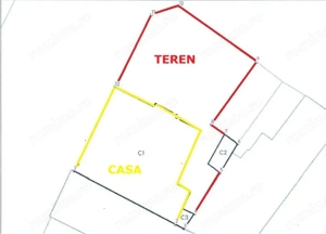Teren 198mp +casa nelocuibila