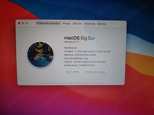 Apple Mac Book Air 13 inch, procesor i7 , 256 GB SSD, 8 GB RAM, impecabil - imagine 5