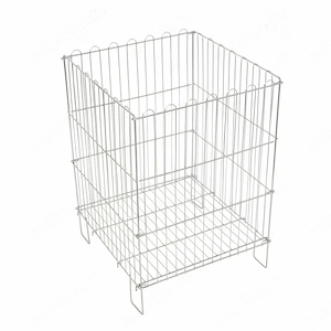 Carucioare si Cosuri Supermarket NOI 120L   150L   Platforma 350kg   Cosuri Metalice - imagine 5