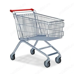 Carucioare si Cosuri Supermarket NOI 120L   150L   Platforma 350kg   Cosuri Metalice - imagine 2