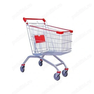 Carucioare si Cosuri Supermarket NOI 120L   150L   Platforma 350kg   Cosuri Metalice