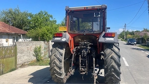 Tractor SAME laser 100 cu încărcător și plug Huard cu trei brazde