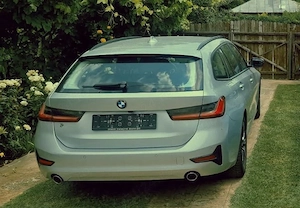 Vand BMW Seria 3 Break, cutie automata, 150 CP, 2021, Diesel Mild Hibrid - imagine 3
