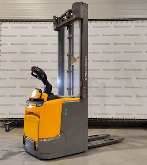 Transpalet electric cu catarg Jungheinrich ERC 212, capacitate 1200 kg - imagine 2