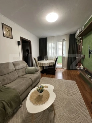 Vand apartament cu 2 camere, semidecomodat, recent renovat, mobilat/utilat