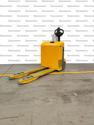 Transpalet electric Jungheinrich, capacitate 1400 kg, EJE 114