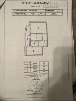 Apartament 2 camere decomandat, renovat, parter inalt – zona Astra - imagine 13