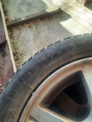 vând un set jenți din aliaj demontate de pe un Mitsubishi  - imagine 2