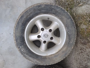 Vand set 4 jante Suzuki originale 205/70 R15 cu anvelope BFGoodrich - imagine 2
