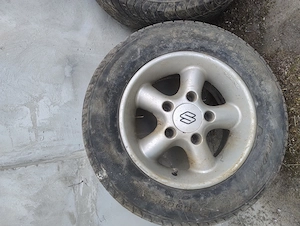 Vand set 4 jante Suzuki originale 205/70 R15 cu anvelope BFGoodrich - imagine 5