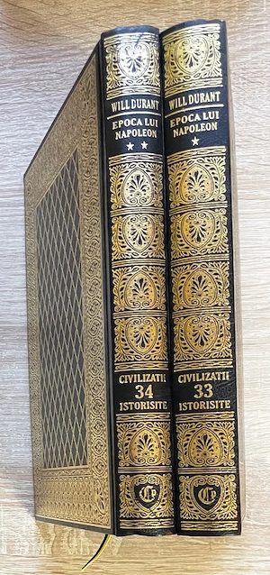 epoca lui napoleon ambele volume de will durant civilizatii istorisite 33+34 prietenii cartii 