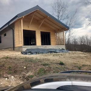 Casa din lemn 80m2