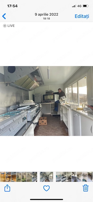 Rulota "Food-Truck" nouă,echipata. - imagine 4