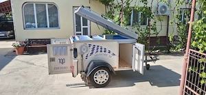 WT METTAL TH3 Remorcă transport câini - imagine 2