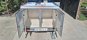WT METTAL TH3 Remorcă transport câini - imagine 3