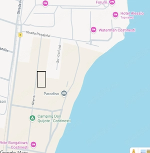 Teren premium Costinești 1366 mp | intre Vox Maris si Golful Francezului | 500m de plajă | utilități