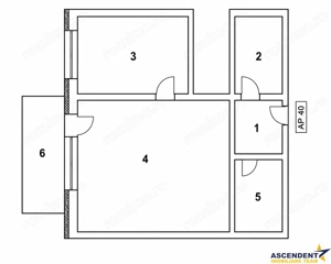 Rezidenta cu: dormitor, dressing, living cu bucatarie, incalzire pardoseala, terasa, - imagine 11