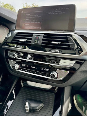 BMW X3 G01 xDrive INDIVIDUAL , 3.0 d 265 cp, panoramic, interior piele bej - imagine 8