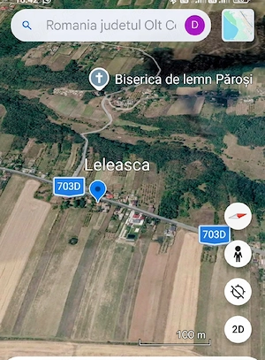 Vand Casă bătrânească +pădure 740 mp+2, 30hComună Leleasca Judetul Olt 45 km de Pitești 