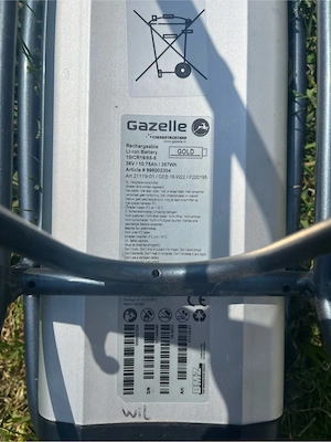 Baterie Gazelle Inergy Gold
