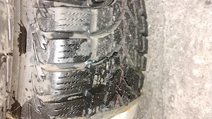 set 4 anvelope iarna 185/55r15 din care 2 sunt noi - imagine 2