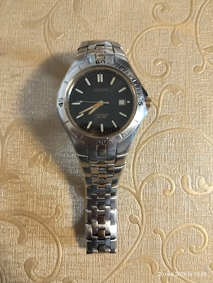 Ceas Citizen Marinaut Eco Drive Solar WR100 Safir Data