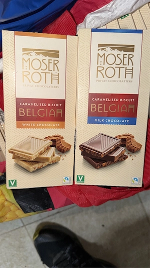 Ciocolata belgiana Moser Roth