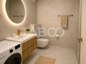 Apartament de inchiriat - Evolution Sibiu 2 camere balcon parcare - imagine 7