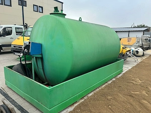 Bazin depozit tanc de motorina cu pompa 7000 l - imagine 4