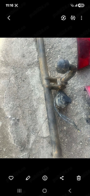 De vânzare pachet 2 stopuri un cârlig electromotor și o baterie - imagine 5