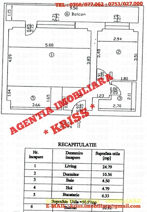 NOU! Apartament 2 Camere CRAIOVEI Bloc 2010 62 Mp. Decomandat Etaj Intermediar Mobilat Utilat Garaj - imagine 12