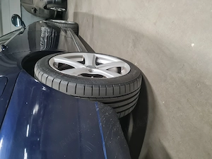 Vand jante 5x100 r18 cu anvelope vara dot 2025 - imagine 2