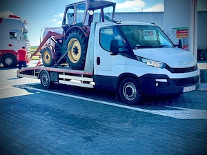 Tractari transport utilaje dube tractoare 