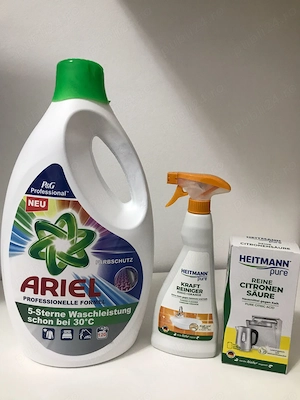 75 lei Ariel lichid  5,6 litri 