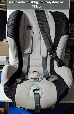 Scaun auto ptr copii cu isofix