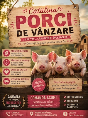 porci de vanzare 